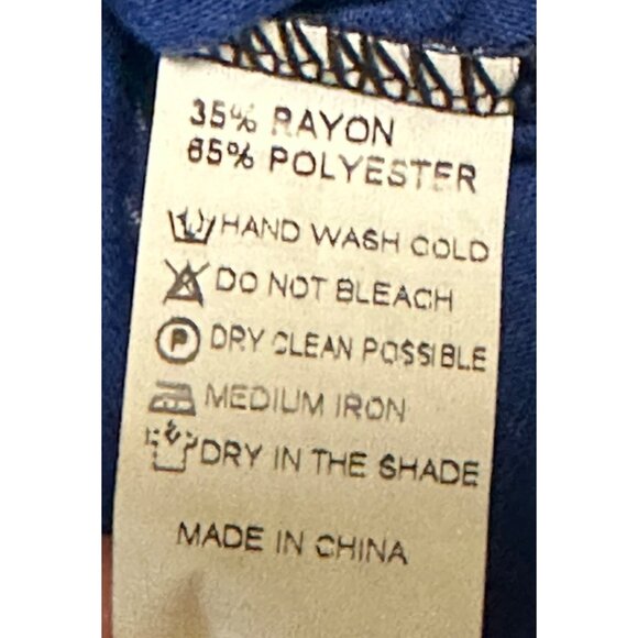 DIVA D Brand Women's Knit Top Polyester Rayon Blend Geometric Size S/M - Picture 16 of 16